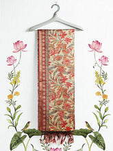 Printed Tussar Saree